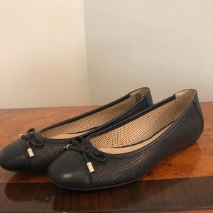 Geox Black Leather Ballet Flats (7/37)